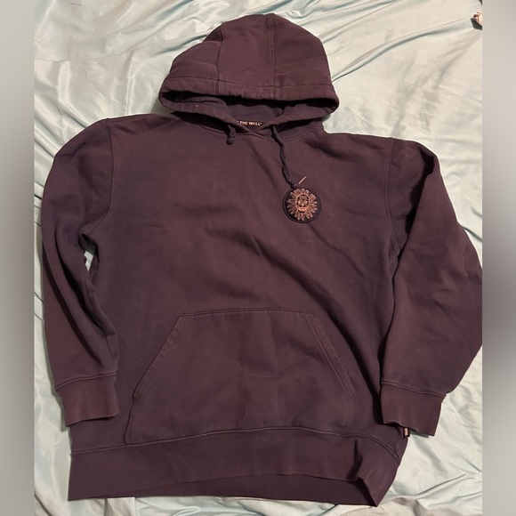 Navy blue Vans ladies hoodie with yellow emblem size medium - Picture 6 of 6